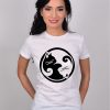 TRICOU ALB YING YANG