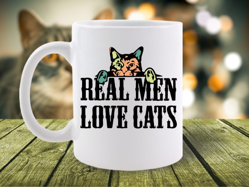 Cana Mesaj Real Men Love Cats