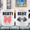 CANA SET CUPLU ZIUA INDRAGOSTITILOR BEAUTY AND THE BEAST 1