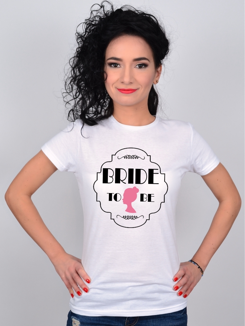 Tricou Bride To Be Petrecerea Burlacitelor