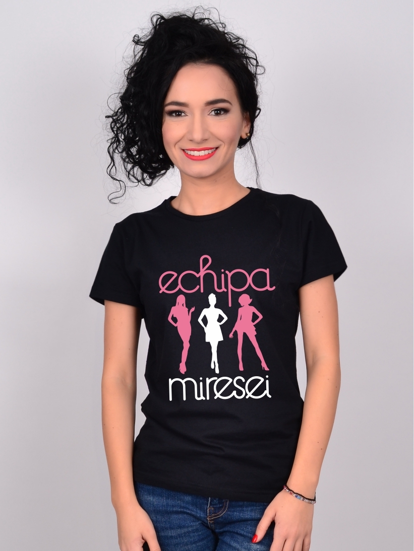 Tricou Petrecerea Burlacitelor Echipa Miresei