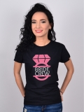 TRICOU NEGRU BRIDE CREW