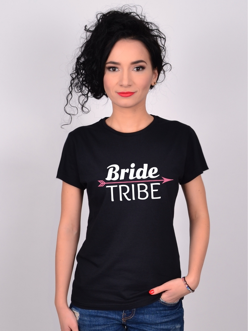 Tricou Petrecerea Burlacitelor Bride Tribe