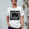 TRICOU BARBATI GENTLEMEOW CLUB ALB