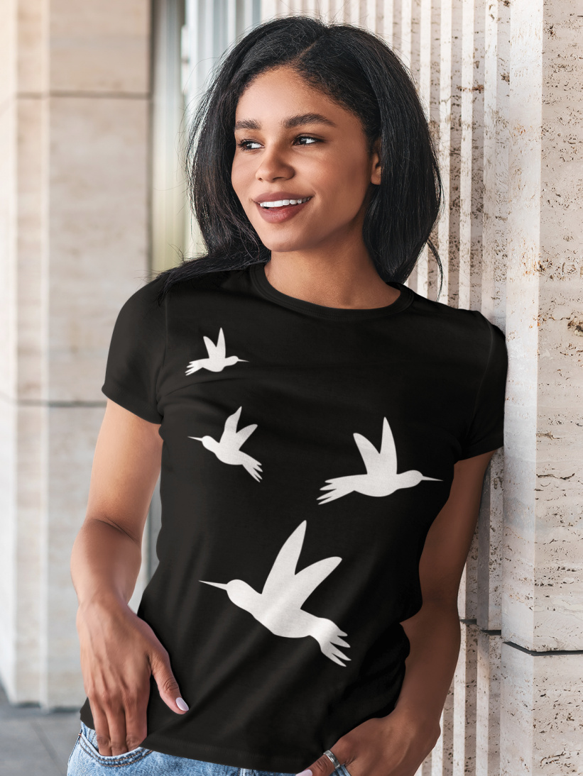 Tricou Negru Colibri