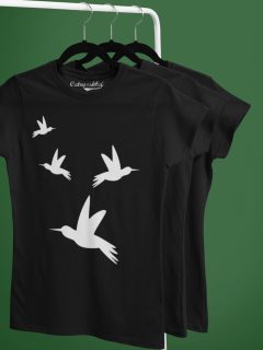 TRICOU NEGRU COLIBRI DETALIU 2