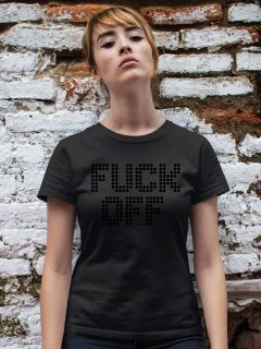 TRICOU NEGRU FUCK OFF 1