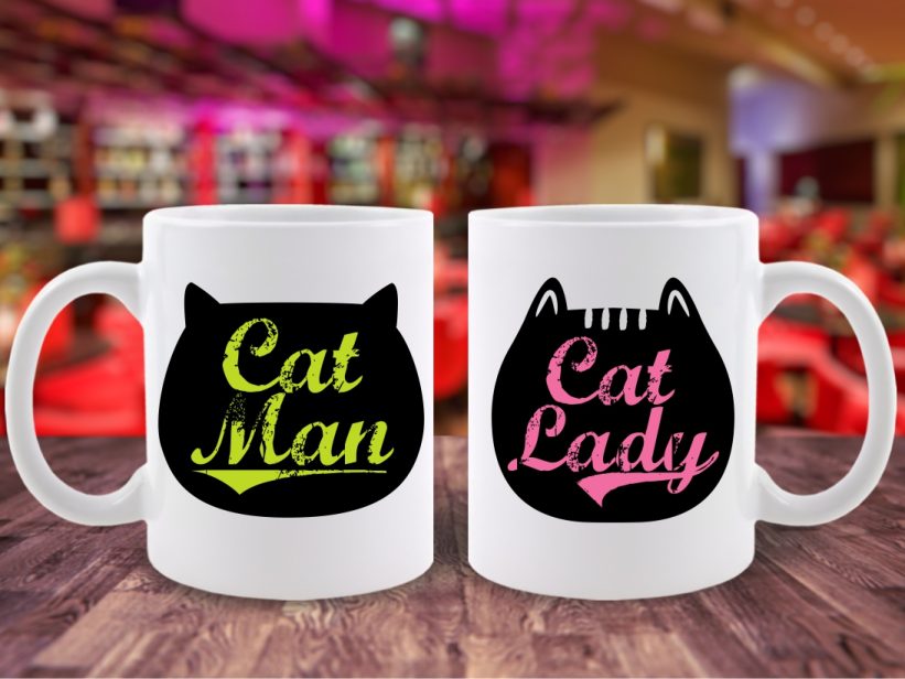 Cani Cuplu Cat Man & Cat Lady