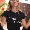 TRICOU NEGRU CEST LA VIE 1