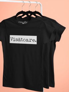 TRICOU NEGRU VISATOARE DETALIU 2