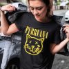 TRICOU CU PISICI PURRVANA NEGRU