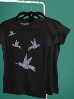 TRICOU COLIBRI GLITTER DETALIU