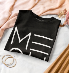 TRICOU MEOW CAT ART DETALIU