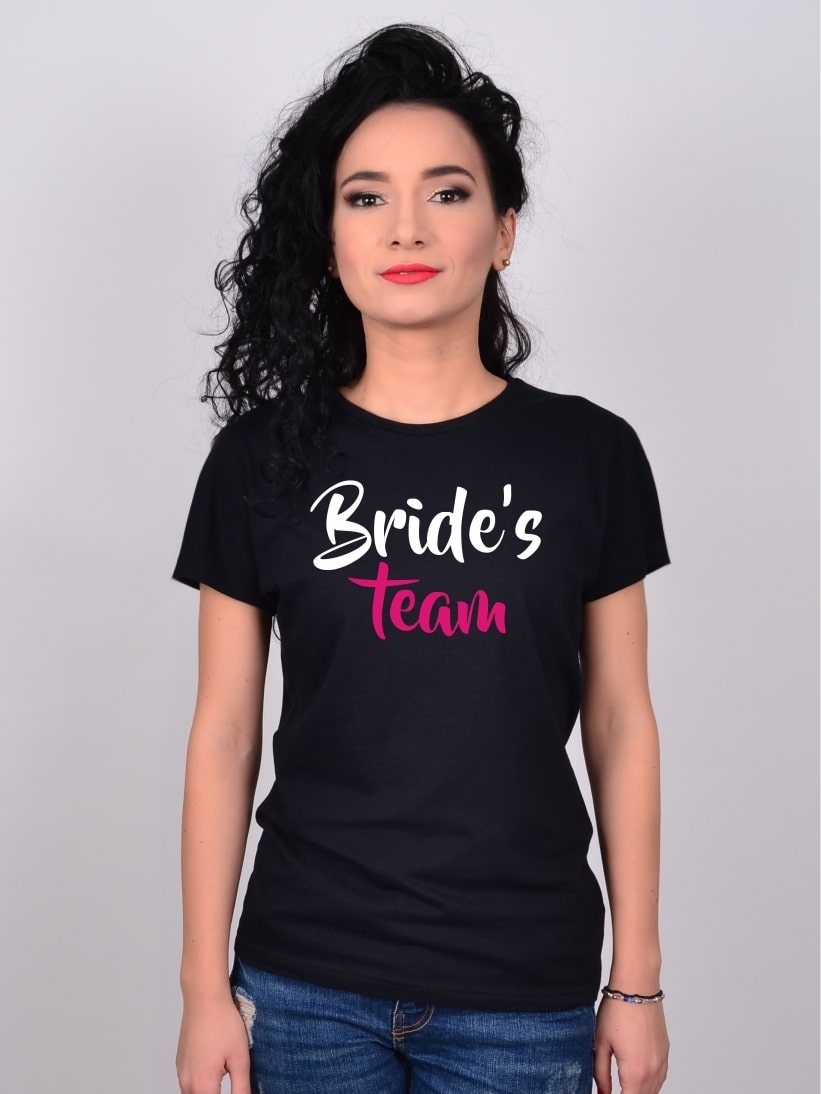 Tricou Petrecerea Burlacitelor Bride's Team