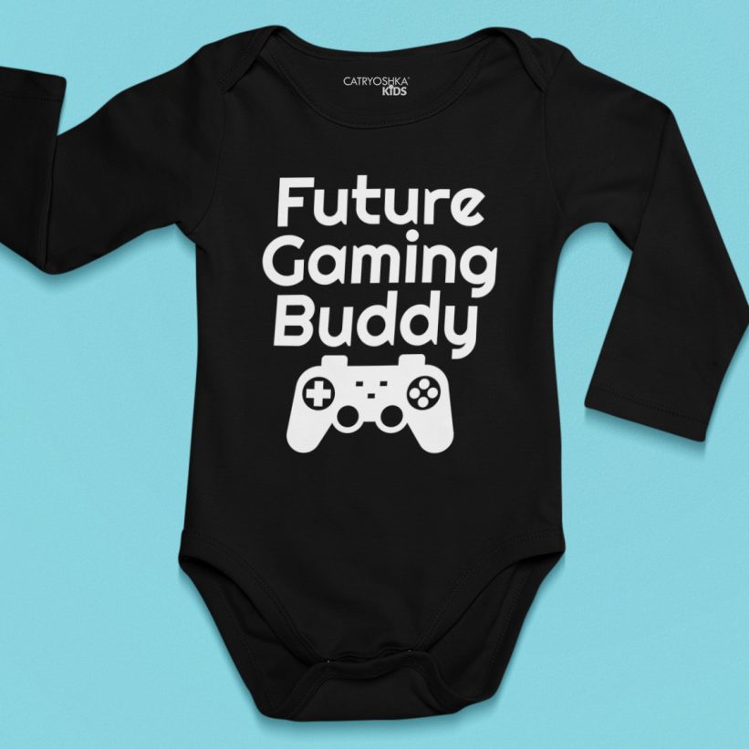 Body Bebelusi Future Gaming Buddy Negru