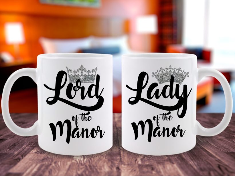 Set 2 Cani Lord & Lady of the Manor