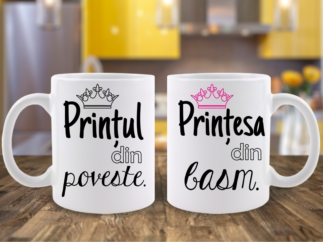 SET CANI CUPLU PRINT SI PRINTESA