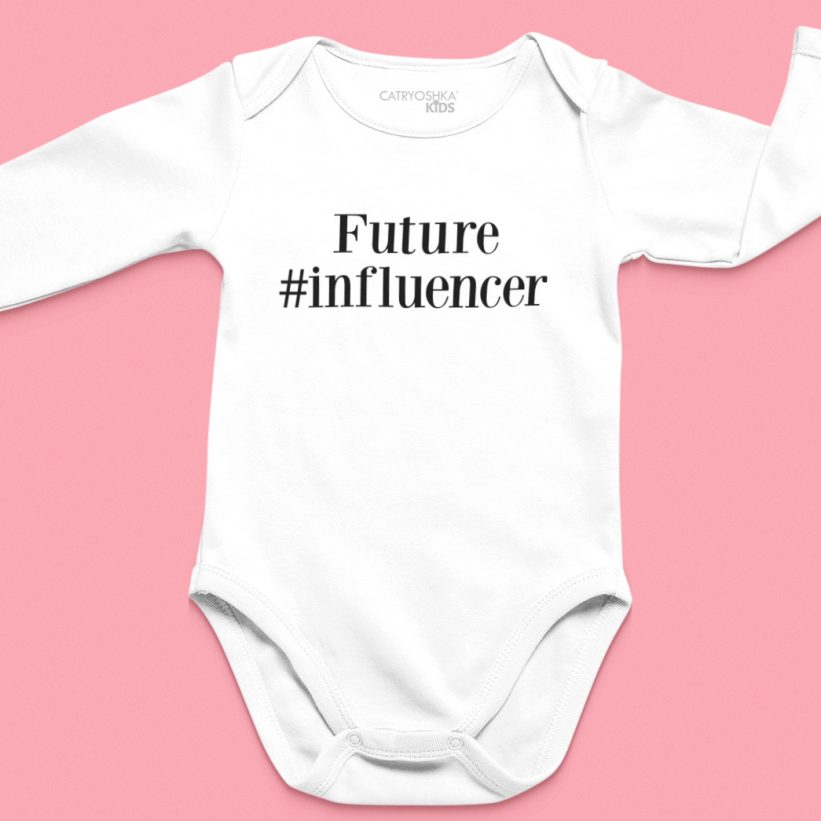 Body Bebelusi Cu Mesaj Future #Influencer