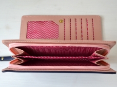 PORTOFEL CU PISICI BLEUMARIN DETALIU 2