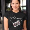 TRICOU NEGRU CASETA LOVE