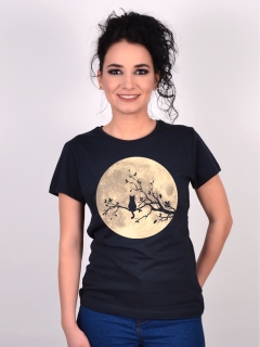TRICOU PISICA SI LUNA PLINA