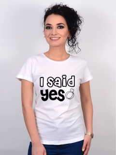 TRICOU I SAID YES