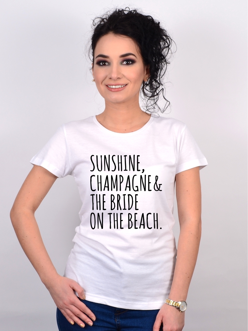 Tricou Mireasa The Bride On The Beach