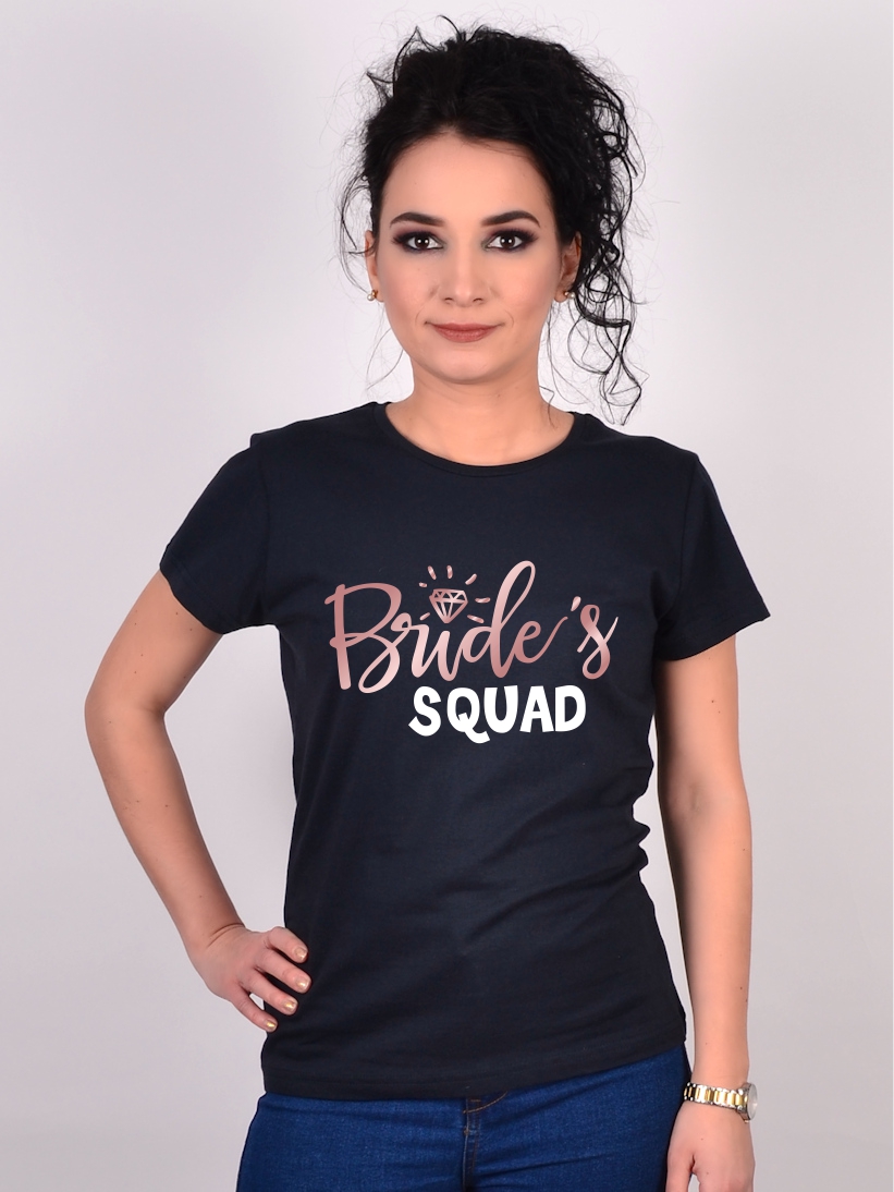 Tricou Burlacite Bride's Squad -