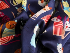 ESARFA CU PISICI BLEUMARIN 2