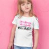 TRICOU COPII CU MESAJ 50 MOMMY 50 DADDY