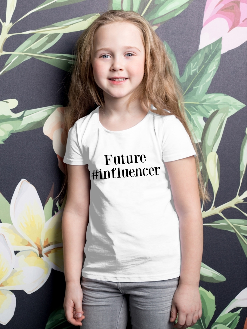 Tricou Copii cu Mesaj Future #Influencer