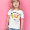 TRICOU COPII DONT WORRY BE HAPPY NEGRU ALB