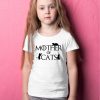 TRICOU COPII MOTHER OF CATS ALB