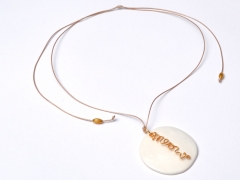 MEDALION CERAMICA ALB MEOW 2