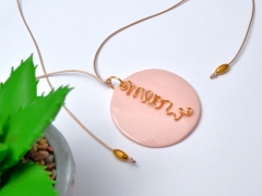 MEDALION CERAMICA ROZ DETALIU