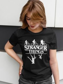 TRICOU STRANGER THINGS BICICLETE