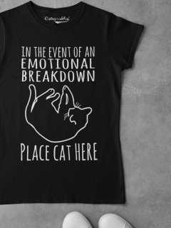 TRICOU IN THE EVENT OF AN EMOTIONAL BREAKDOWN PLACE CAT HERE NEGRU 2