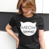 TRICOU MEOW CLASIC NEGRU