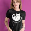 TRICOU STAY PAWSITIVE NEGRU