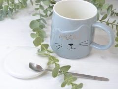 CANA BLEU CU CAPAC SI LINGURITA MEOW DETALIU