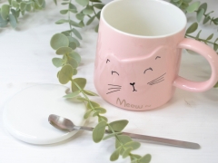 CANA ROZ CU CAPAC SI LINGURITA MEOW DETALIU