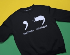 SWEATSHIRT CU PISICI CATASTROPHE APOSTROPHE 2