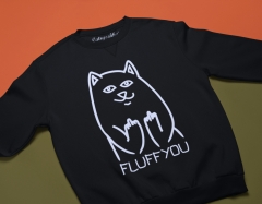 SWEATSHIRT CU PISICI FLUFF YOU 2