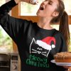 SWEATSHIRT NEGRU MEOWY CHRISTMAS