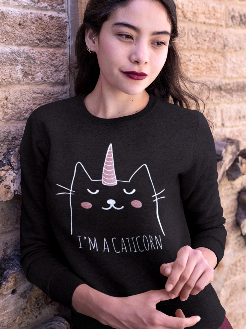 Sweatshirt Pisica Caticorn