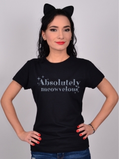 TRICOU NEGRU ABSOLUTELY FABULOUS