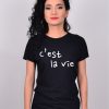 TRICOU NEGRU CEST LA VIE