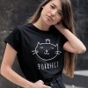 TRICOU PURRFECT PRINCESS CAT NEGRU