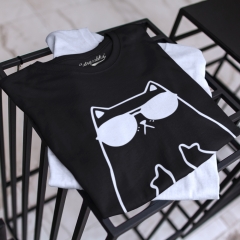 TRICOU ZAT NEGRU DETALIU