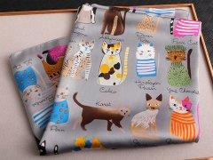 ESARFA CU PISICI GRI 2